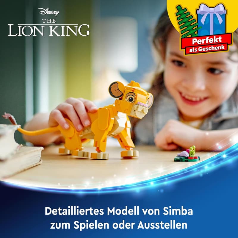 LEGO Disney Simba Löwenjunge - Fantasy-Spielset ab 6 Jahren
