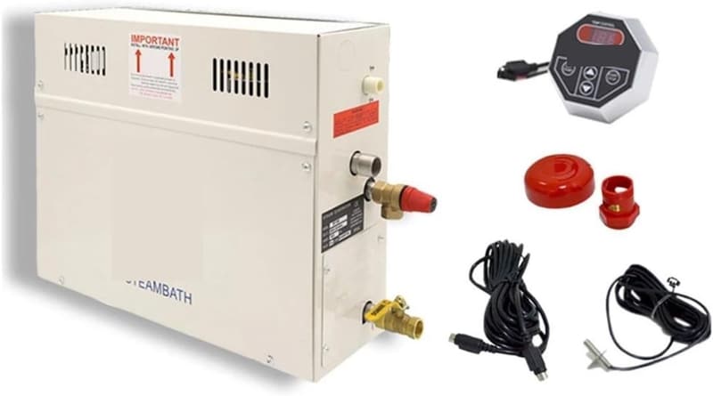 Dampfgenerator für Sauna und Dusche, 3–18 kW, digitaler Controller