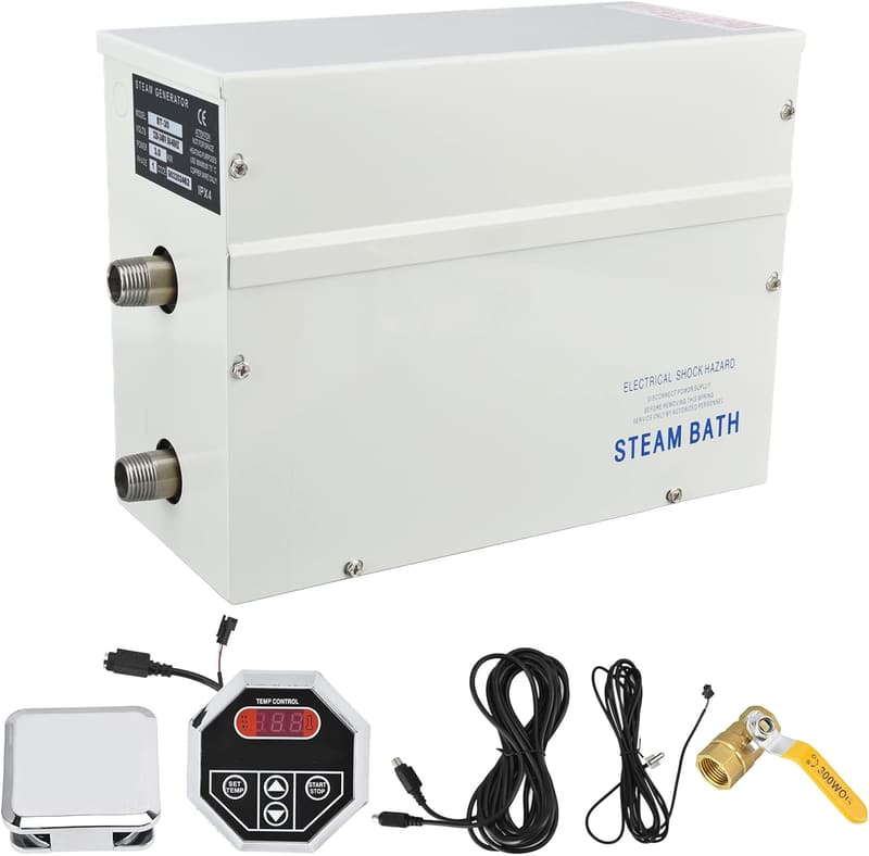 3KW Dampfgenerator für Dampfduschen mit automatischer Entkalkung