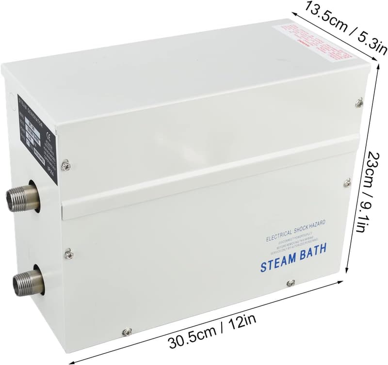 3KW Dampfgenerator für Dampfduschen mit automatischer Entkalkung