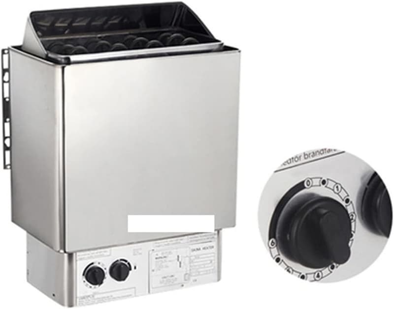 Edelstahl Saunaofen mit internem Controller 9 kW für Haus-Sauna