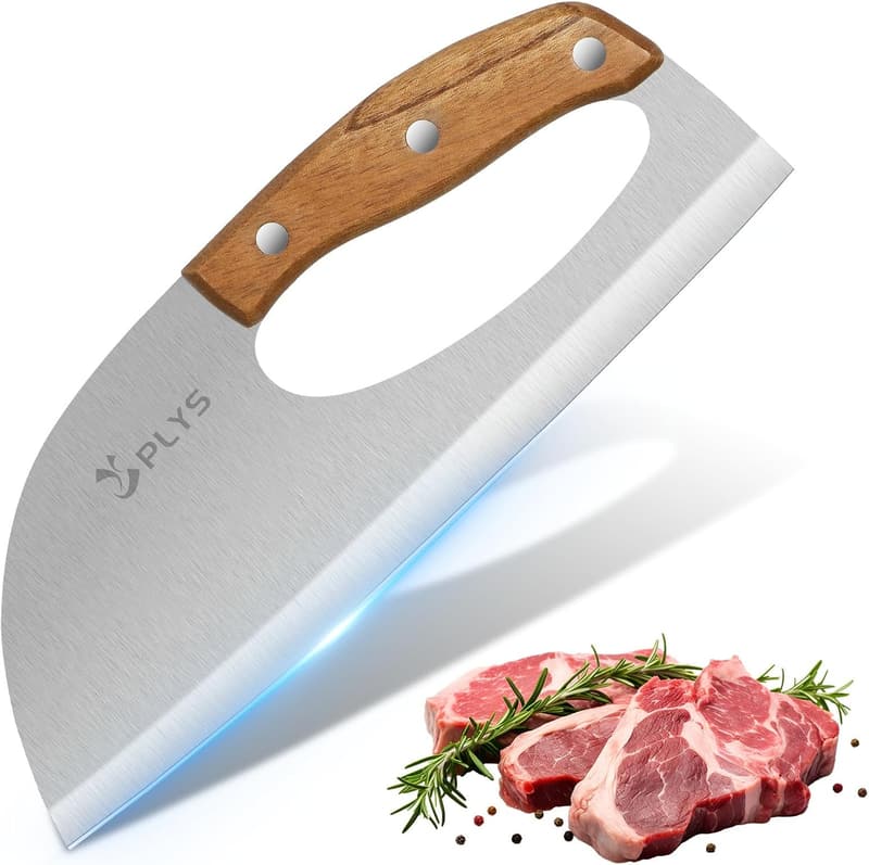 Profi Küchenmesser mit Anti-Rutsch Griff und scharfer Klinge