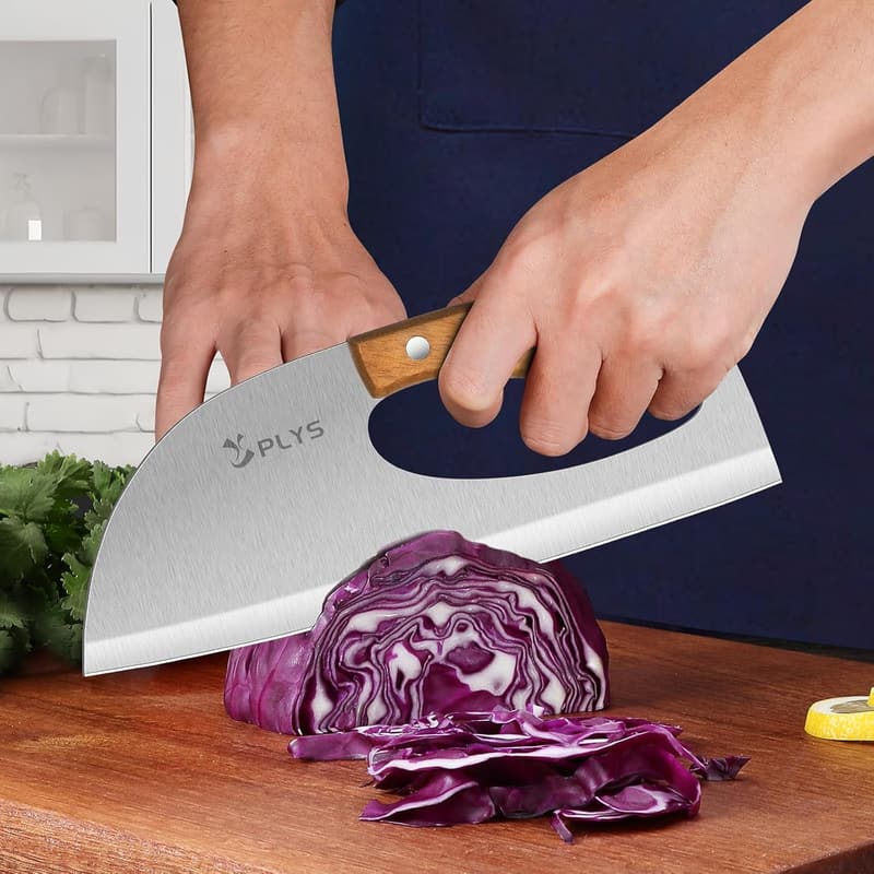 Profi Küchenmesser mit Anti-Rutsch Griff und scharfer Klinge