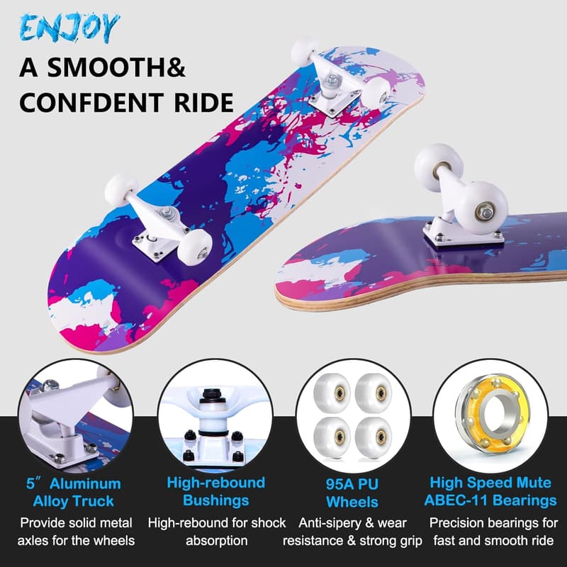 Komplettes Cruiser Skateboard 31