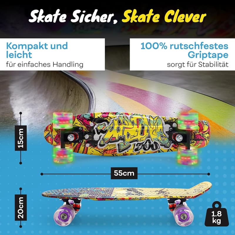 UpTone360 Skateboard: Qualität und Spaß für jeden Stil und jedes Alter