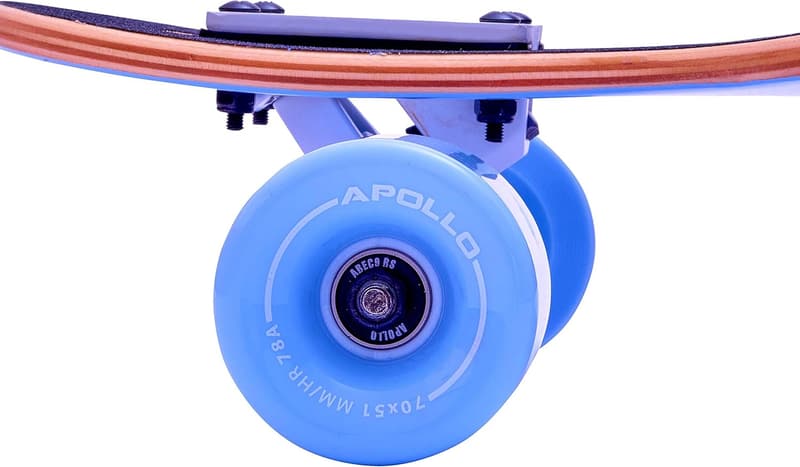 Apollo Longboard Komplettboard mit ABEC Kugellagern für Freeride