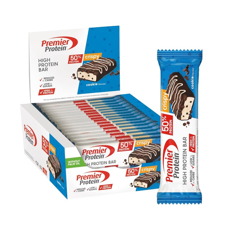 High Protein Riegel mit Cookie-Geschmack - 16x40g - klimapositiv
