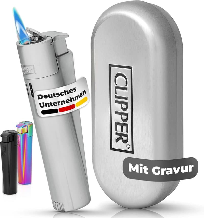 Personalisierbares Gravur-Feuerzeug für Männer aus Metall
