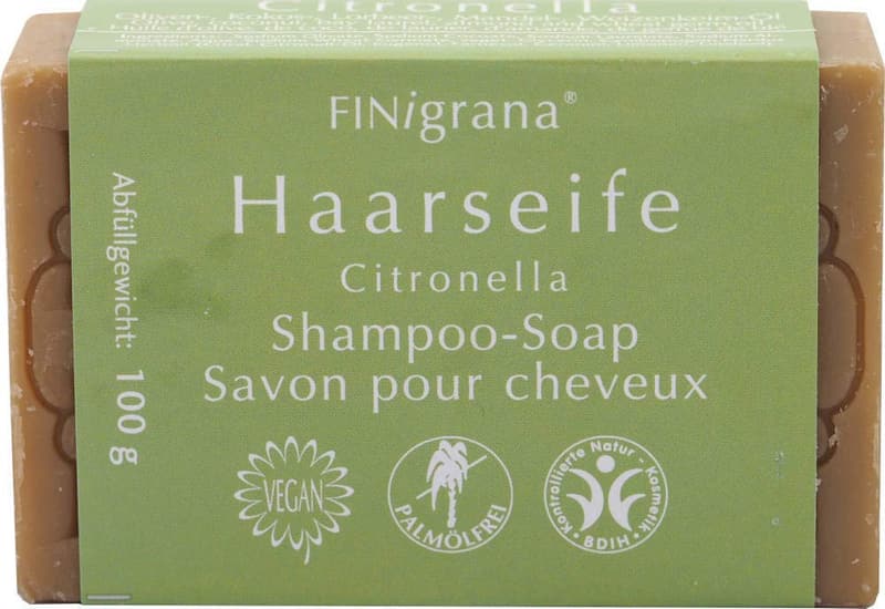 Aleppo Haarseife mit Citronella, 3er Pack, 100 g