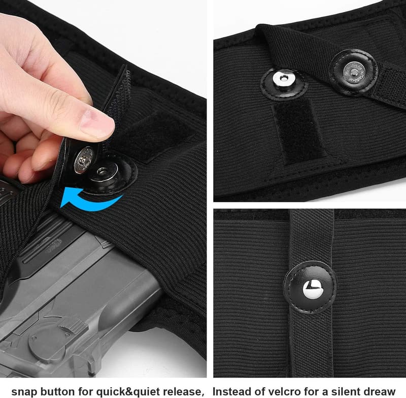 ProCase Neopren Bauchbandholster für verborgenes Tragen