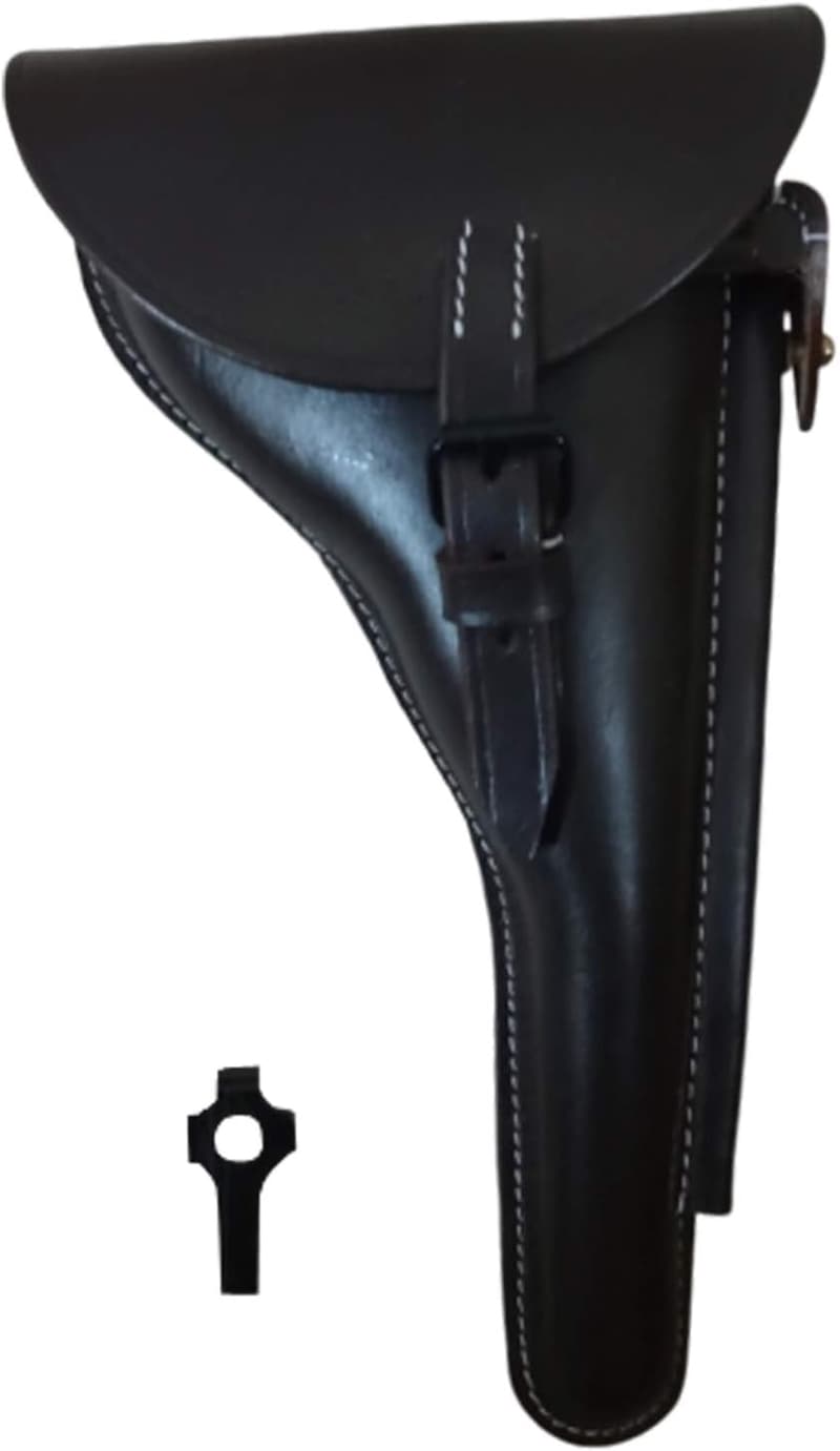 WWII Luger P08 Replik mit Holster und Werkzeug - Dunkelbraun