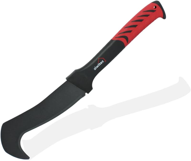 Garten-Machete aus Feder-Karbonstahl mit Kunststoffgriff