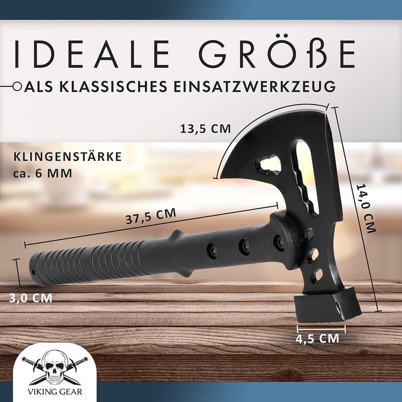 M48 SWAT Tomahawk Ragnar Edition mit Coduraholster, schwarz