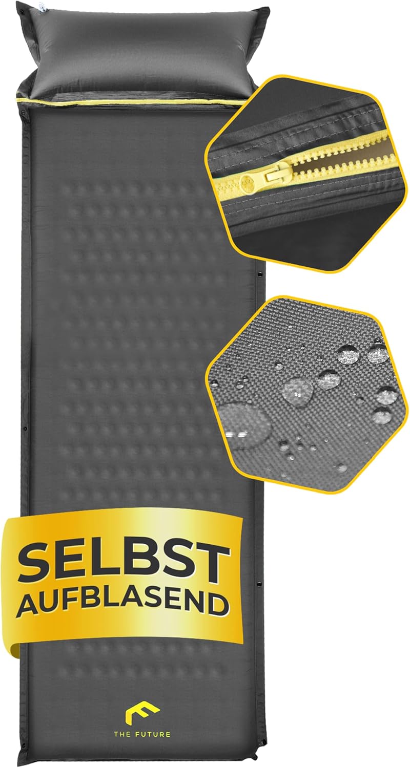 Air Bender Komfort-Isomatte selbstaufblasend für Outdoor-Camping, 5 cm dick
