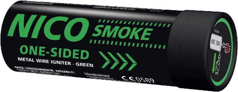 NICO Smoke, 80s Design, in Grün