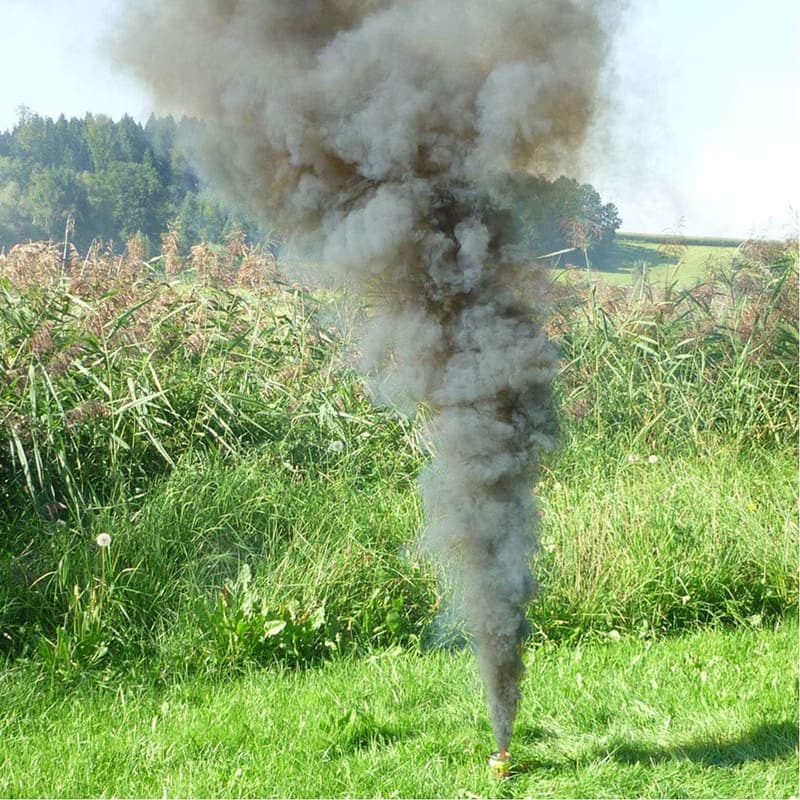 Mr. Smoke Typ 2 - Elektrischer Raucherzeuger in Schwarz