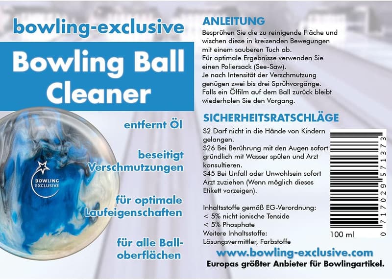 Bowling-Reinigungsset für eine optimale Spielleistung