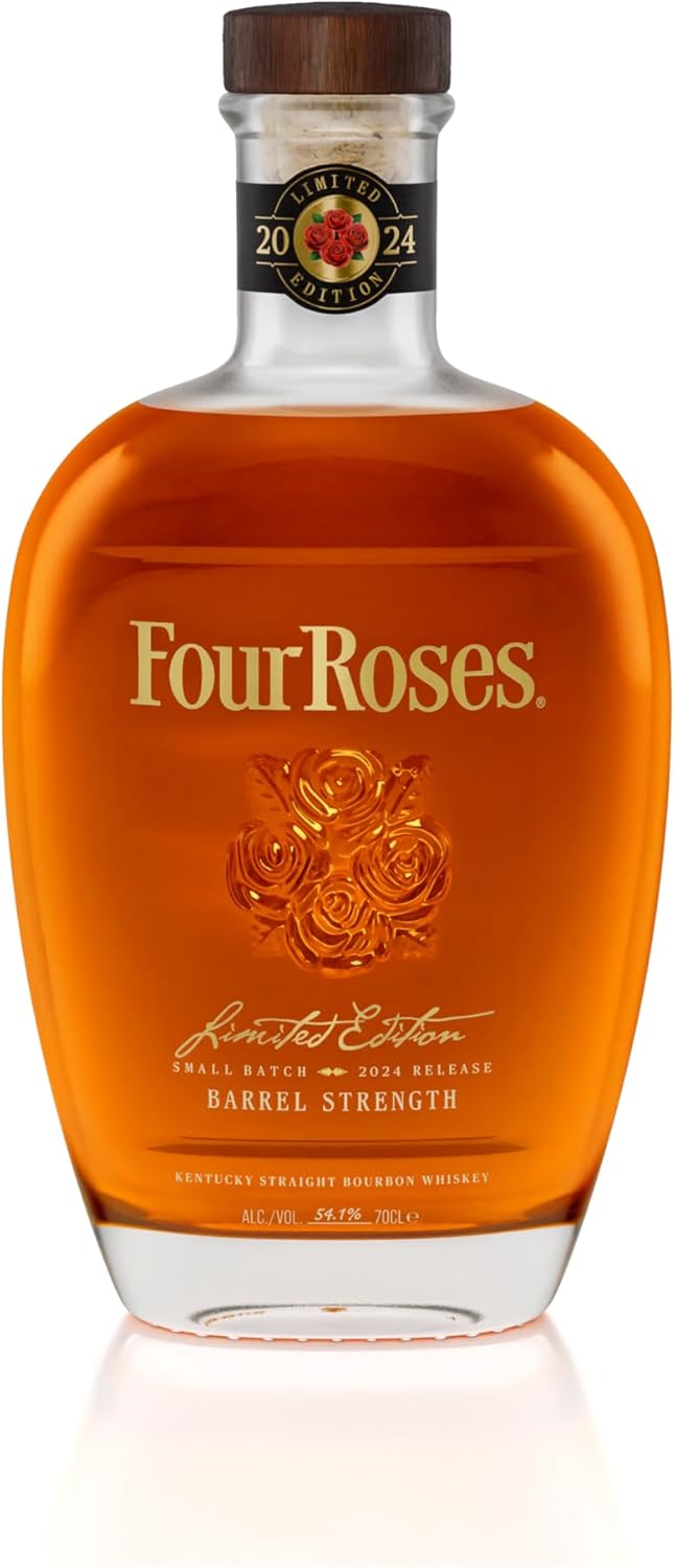 Four Roses Small Batch Bourbon Whisky, 45% vol, Geschenk für Erwachsene, 0,7 l