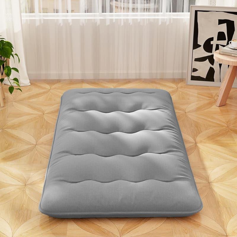 Faltbare Japanische Tatami-Matte 90x200 cm mit waschbarem Bezug