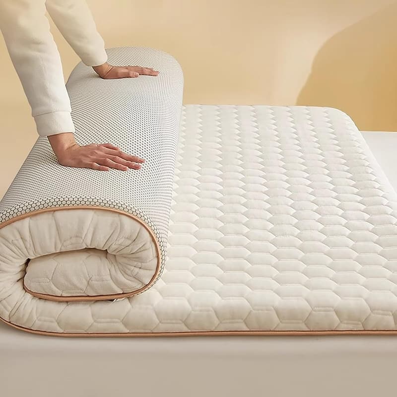 Faltbare japanische Futon-Matratze für Gäste (180x200x9 cm)