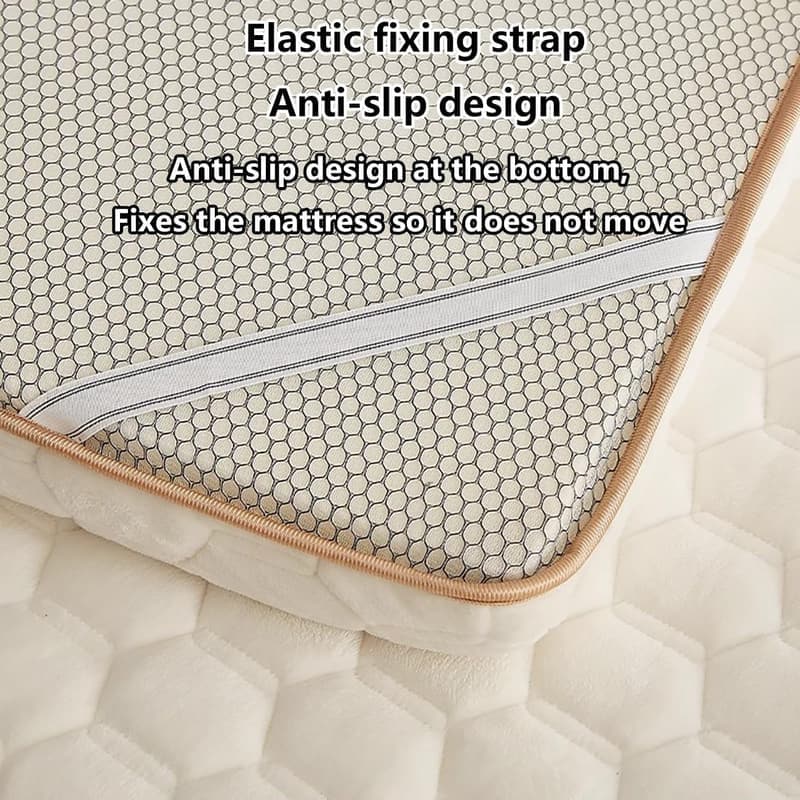 Faltbare japanische Futon-Matratze für Gäste (180x200x9 cm)