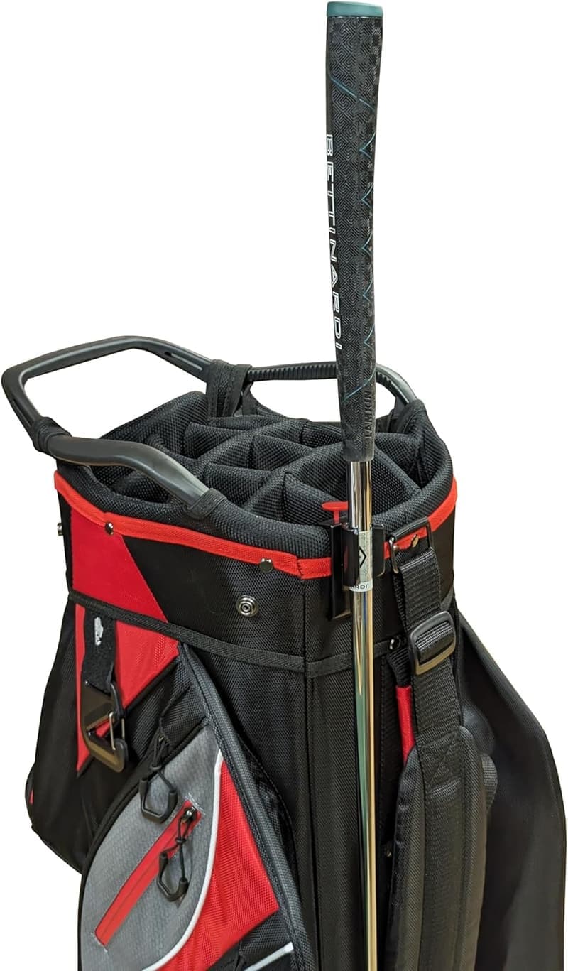 3-in-1 Golftasche mit Putter-Caddy