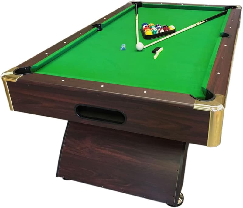 Billardtisch 8 ft in Grün, Maße 220 x 110 cm, neu verpackt