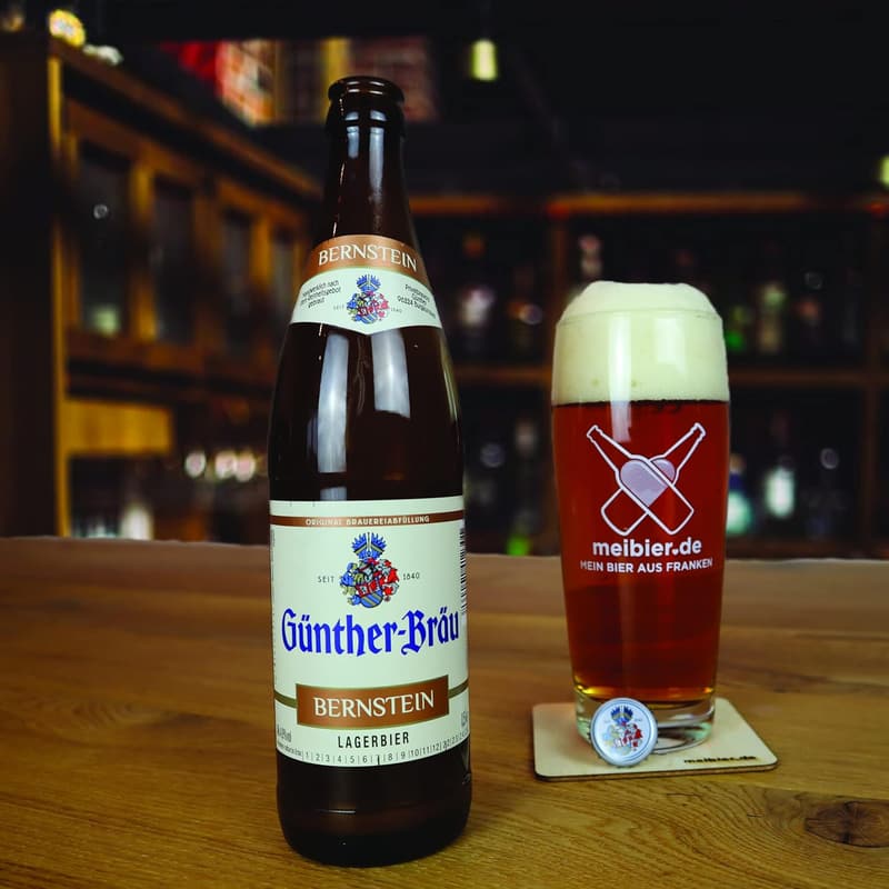Bier Geschenkbox aus Franken mit 18x 0,5L Bier und Untersetzer