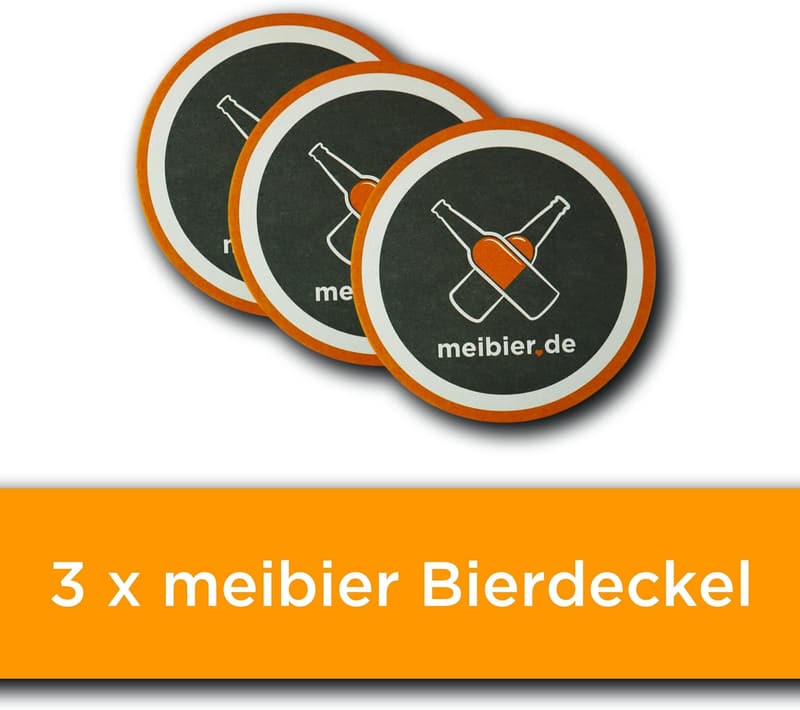 Bier Geschenkbox aus Franken mit 18x 0,5L Bier und Untersetzer