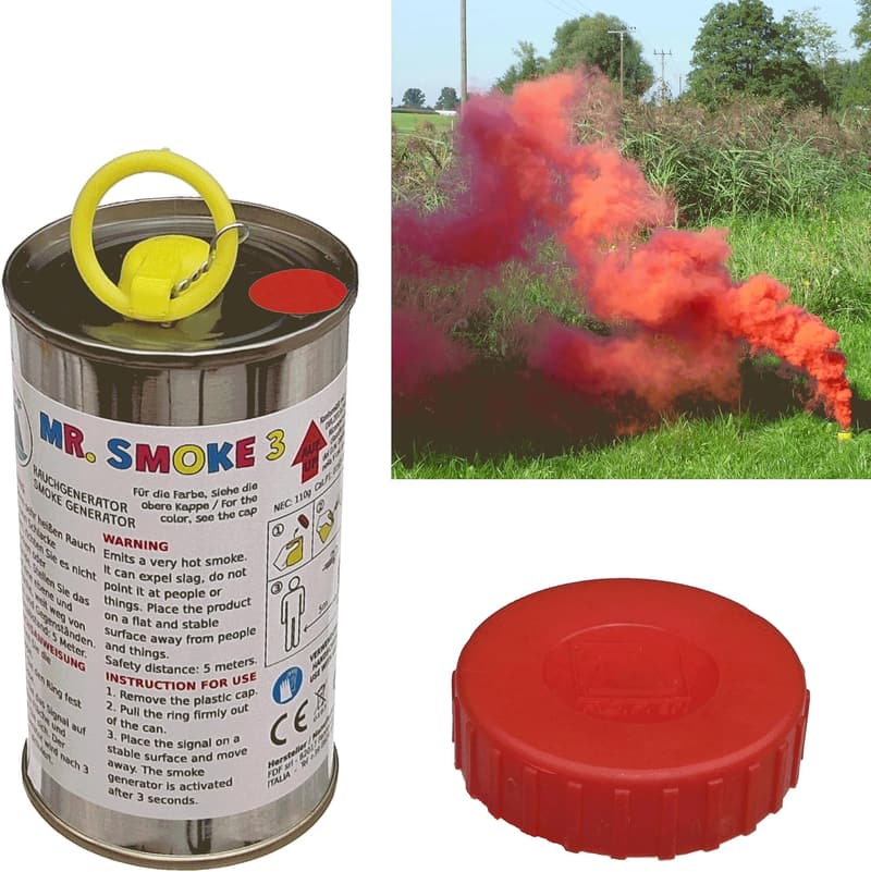 Raucherzeuger Mr. Smoke Typ 3 – Rot