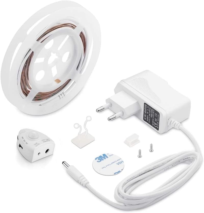 Bewegungsmelder LED Nachtlicht für Kinderbett, dimmbar, 1,2m
