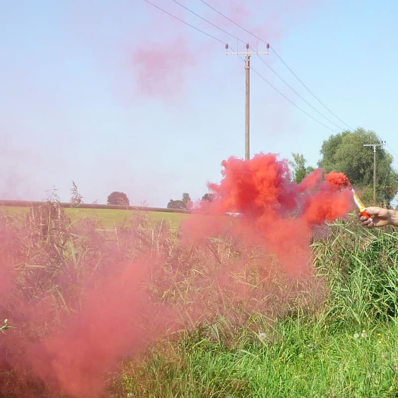 KLIMA Mr. Smoke Typ 1 Raucherzeuger in Rot