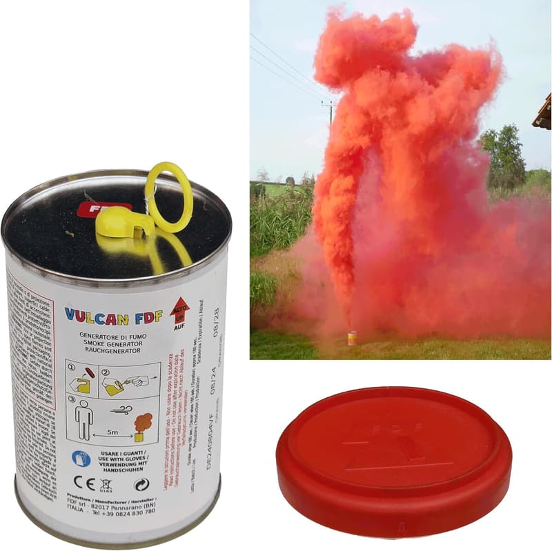 Raucherzeuger Mr. Smoke Typ 4 - Rot