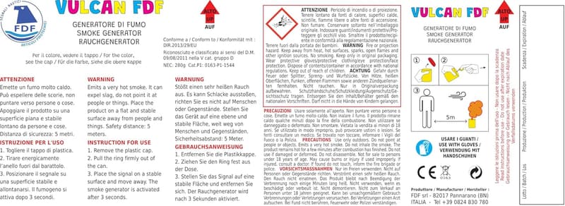 Raucherzeuger Mr. Smoke Typ 4 - Rot