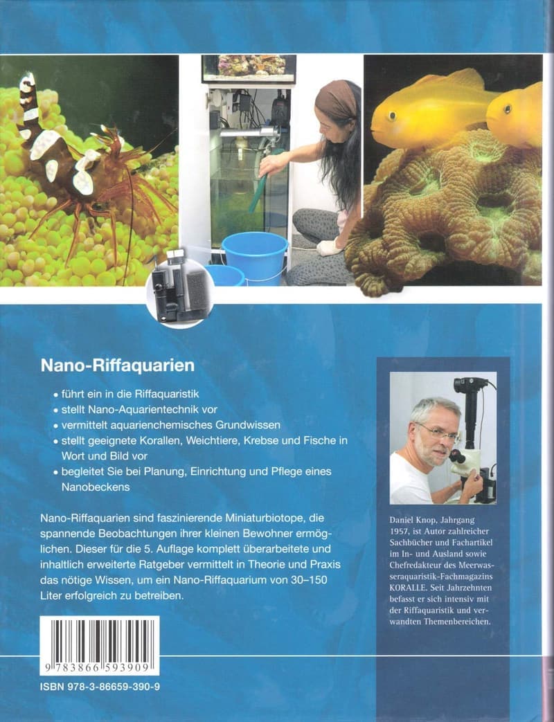 Einrichtung und Pflege kleiner Riffaquarien (30-150 Liter) für Aquarienliebhaber