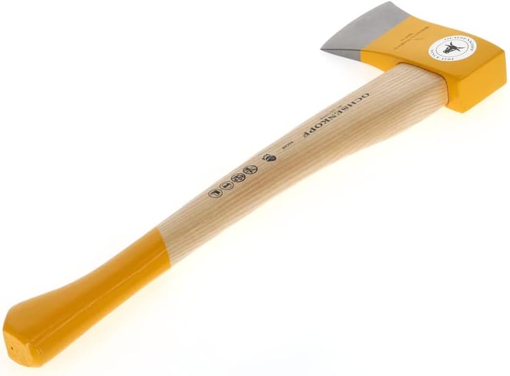 Ochsenkopf Spalt-Fix-Beil, 50 cm aus robustem Eschenholz, 1,65 kg