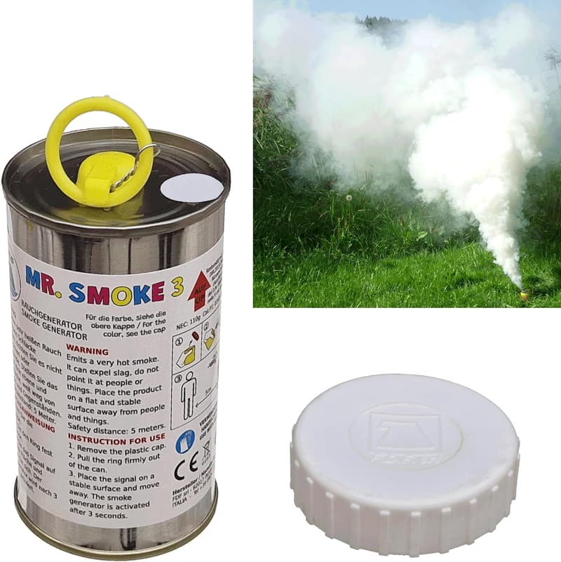 KLIMA Mr. Smoke Typ 3 Raucherzeuger in Weiß