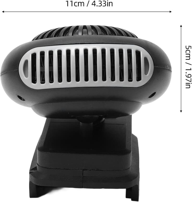 Batteriebetriebener Mini-Heizlüfter, 170 W, für Home Office