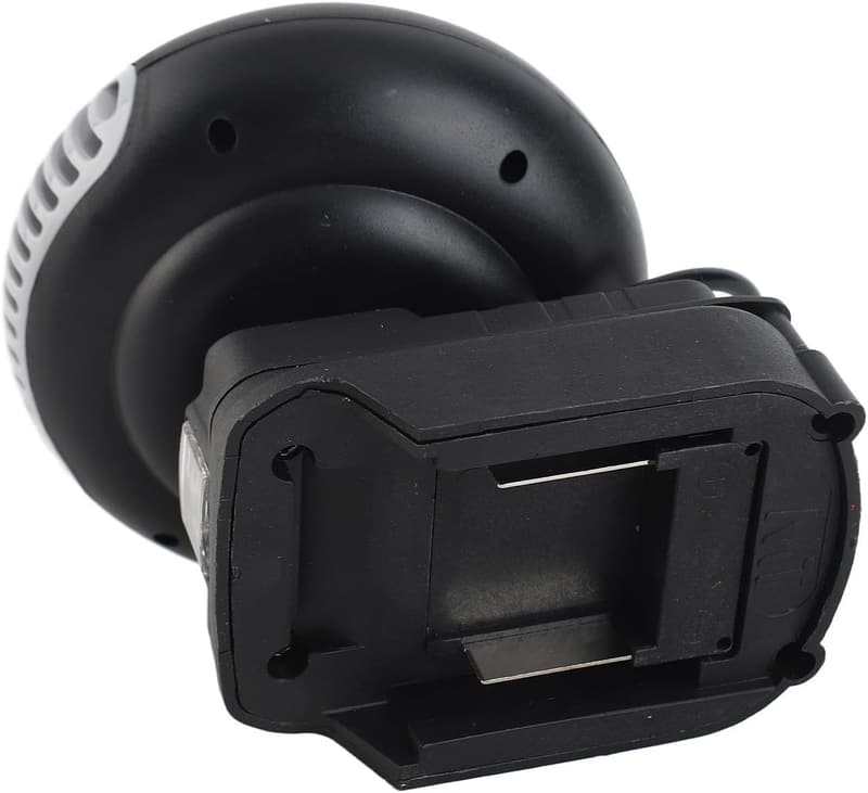Tragbarer 18 V Elektro-Heizlüfter für kleine Räume, 2 Gänge