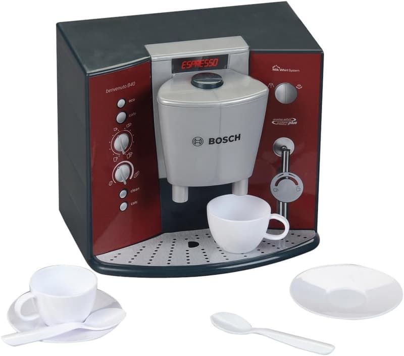 Kaffeemaschine Spielzeug für Kinder ab 3 Jahren mit Soundeffekten