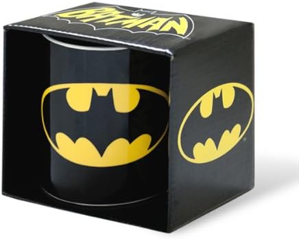 Batman Porzellantasse mit Logo, 320ml, in Geschenkbox