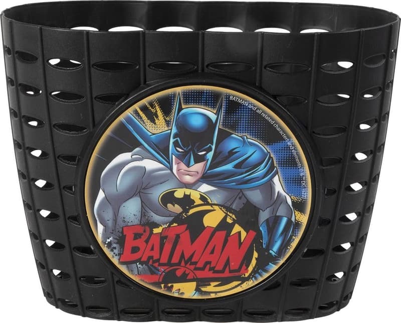Batman Aufbewahrungskorb für Kinder – Schwarz-Gelb, Superhelden-Design