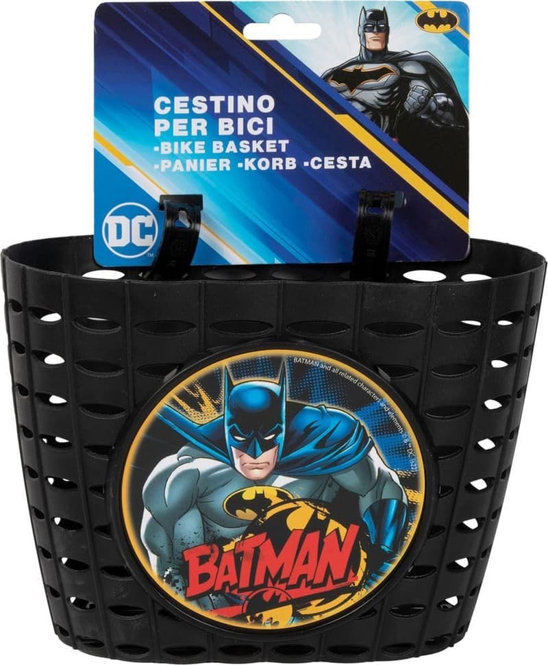 Batman Aufbewahrungskorb für Kinder – Schwarz-Gelb, Superhelden-Design