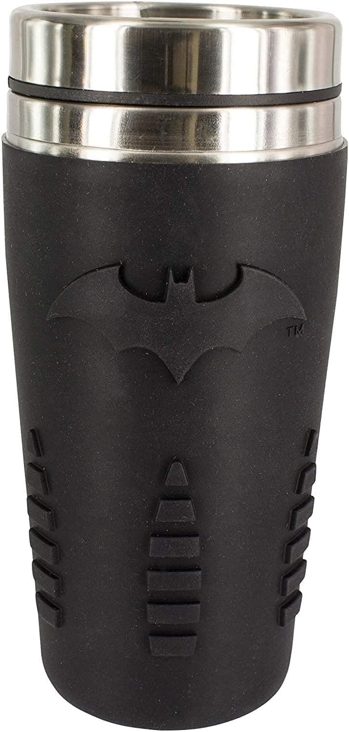 Batman Reisebecher – Wiederverwendbar, 450 ml, ideal für Kaffee & Tee