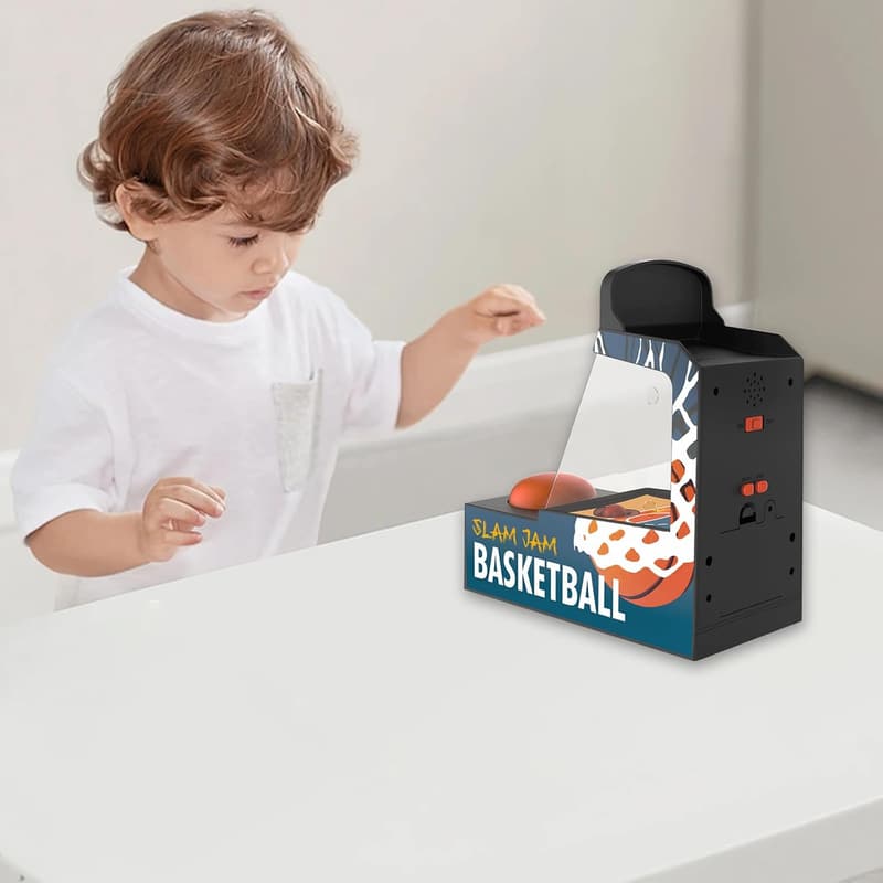 Mini Arcade Basketballspiel für Kinder und Erwachsene – Indoor Spaß für Büro und Zuhause