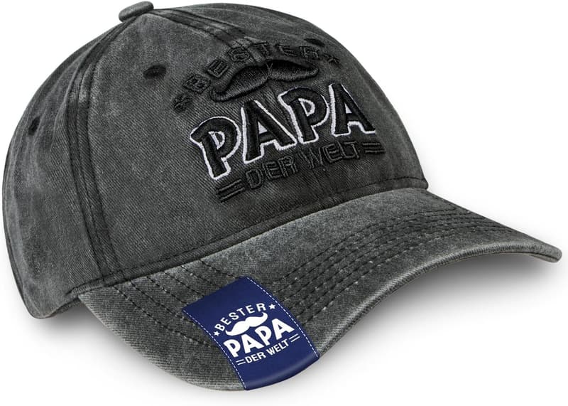 Personalisierte Baseballkappe zum Geburtstag für Männer