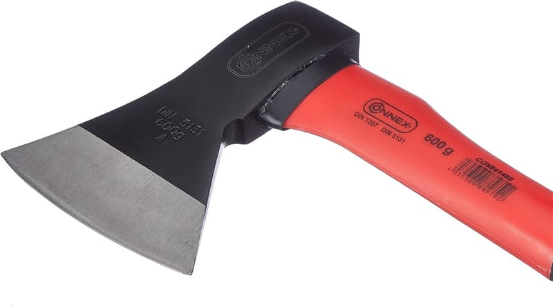 Connex Handbeil 600 g mit vibrationsarmer Glasfaser und Gummigriff