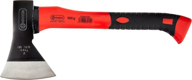 Connex Handbeil 600 g mit vibrationsarmer Glasfaser und Gummigriff