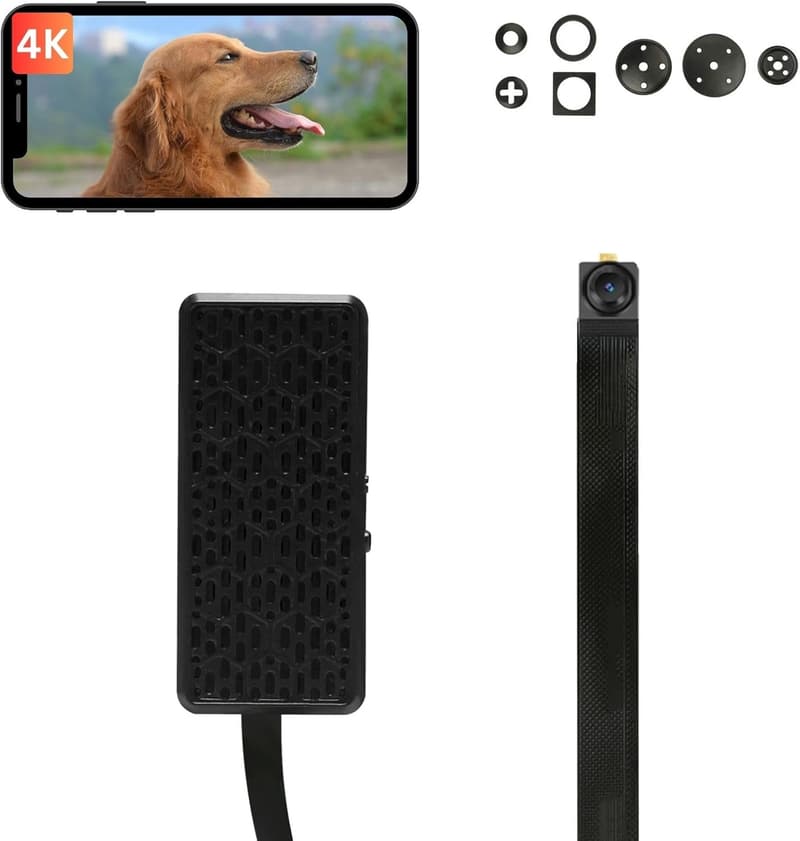 HiKam 4K HD WLAN Kamera mit 800mAh Akku