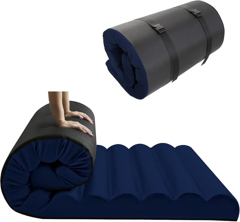 Faltbare Klappmatratze 200x120cm, 10cm dick, ideal für Reisen
